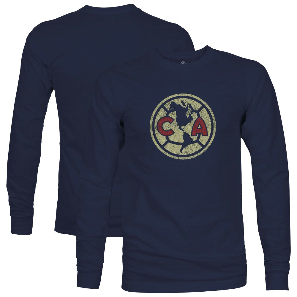 Club America 1863FC Color Badge Long Sleeve T-Shirt / Soccer Outlet