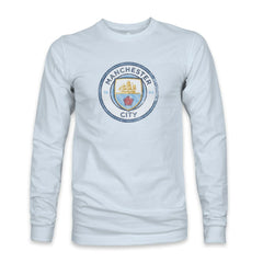 Manchester City 1863FC Color Badge Long Sleeve T-Shirt / Soccer For sale