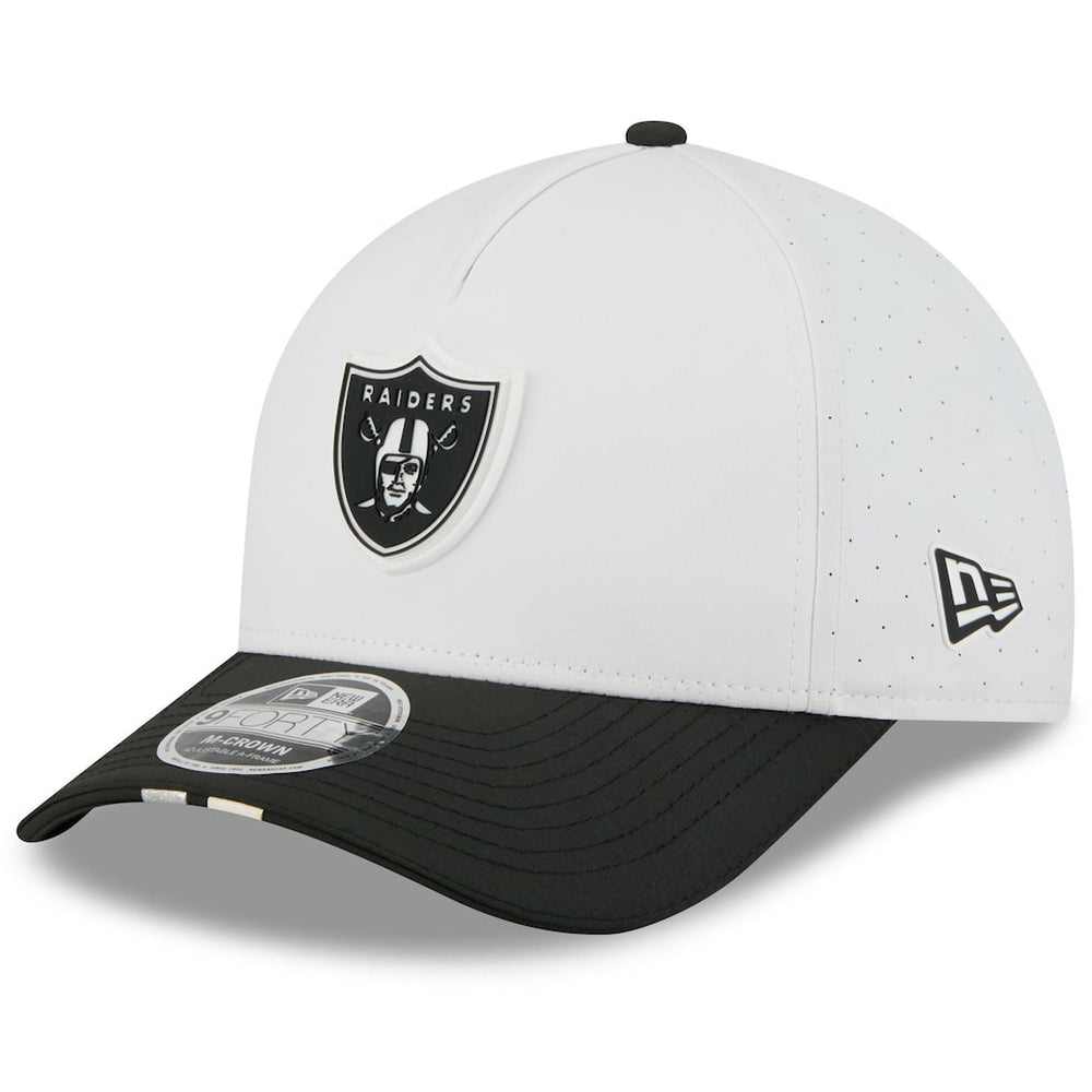 NFL Las Vegas Raiders Youth 2025 NFL Training Camp A-Frame 9FORTY Adjustable Hat