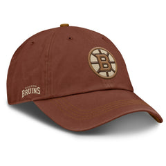 Boston Bruins Fanatics Fall Leaves Timber Adjustable Hat
