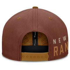 New York Rangers Fanatics Fall Leaves Acreage Snapback Hat