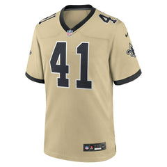 NFL New Orleans Saints Alvin Kamara Youth Gameday Golds Alternate Game Player Jersey
