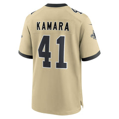 NFL New Orleans Saints Alvin Kamara Youth Gameday Golds Alternate Game Player Jersey
