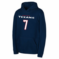 NFL Houston Texans C.J. Stroud Outerstuff Mainliner Player Name & Number Hoodie