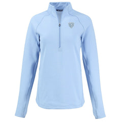 NFL Chicago Bears Cutter & Buck Women's Peshastin Eco Fleece Recycled Half-Zip Top