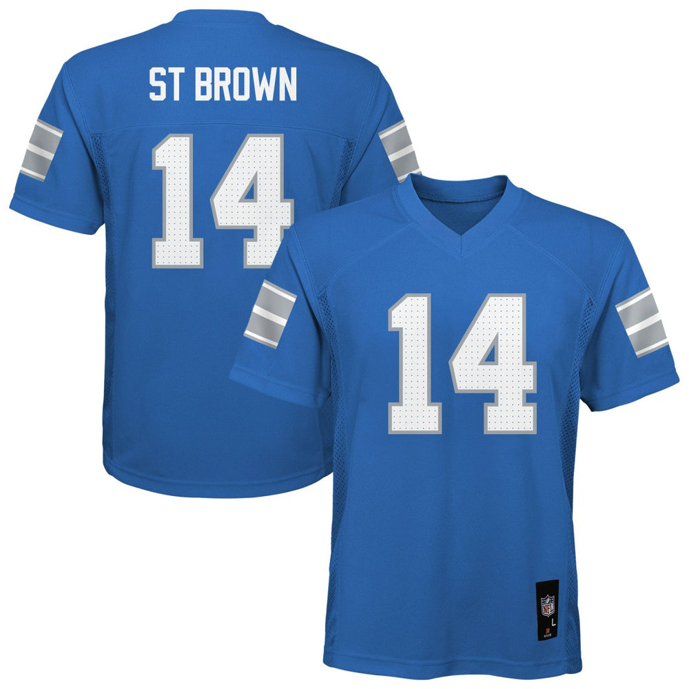NFL Detroit Lions Amon-Ra St. Brown Outerstuff Preschool Replica Player Jersey