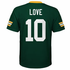 NFL Green Bay Packers Jordan Love Outerstuff Preschool Replica Player Jersey