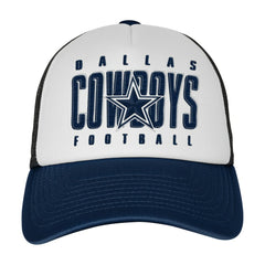 NFL Dallas Cowboys Outerstuff Youth Essentials Trucker Adjustable Hat