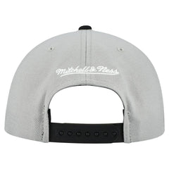 Pittsburgh Pirates Cooperstown Collection Basic Flip Snapback Hat - Gray | Mitchell & Ness
