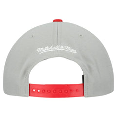 Texas Rangers Cooperstown Collection Basic Flip Snapback Hat - Gray | Mitchell & Ness