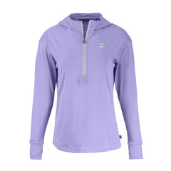 NFL Minnesota Vikings Cutter & Buck Women's Daybreak Eco Recycled Half-Zip Hoodie