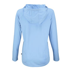 NFL Denver Broncos Cutter & Buck Women's Coastline Epic Comfort Eco Recycled Long Sleeve Hoodie T-Shirt