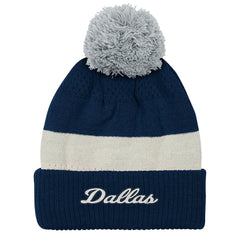 NFL Dallas Cowboys Outerstuff Youth Modern Fan Cuffed Knit Hat with Pom