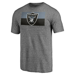 NFL Las Vegas Raiders Square Off Tri-Blend T-Shirt