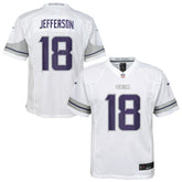 NFL Minnesota Vikings Justin Jefferson Preschool Alternate Player Game Jersey