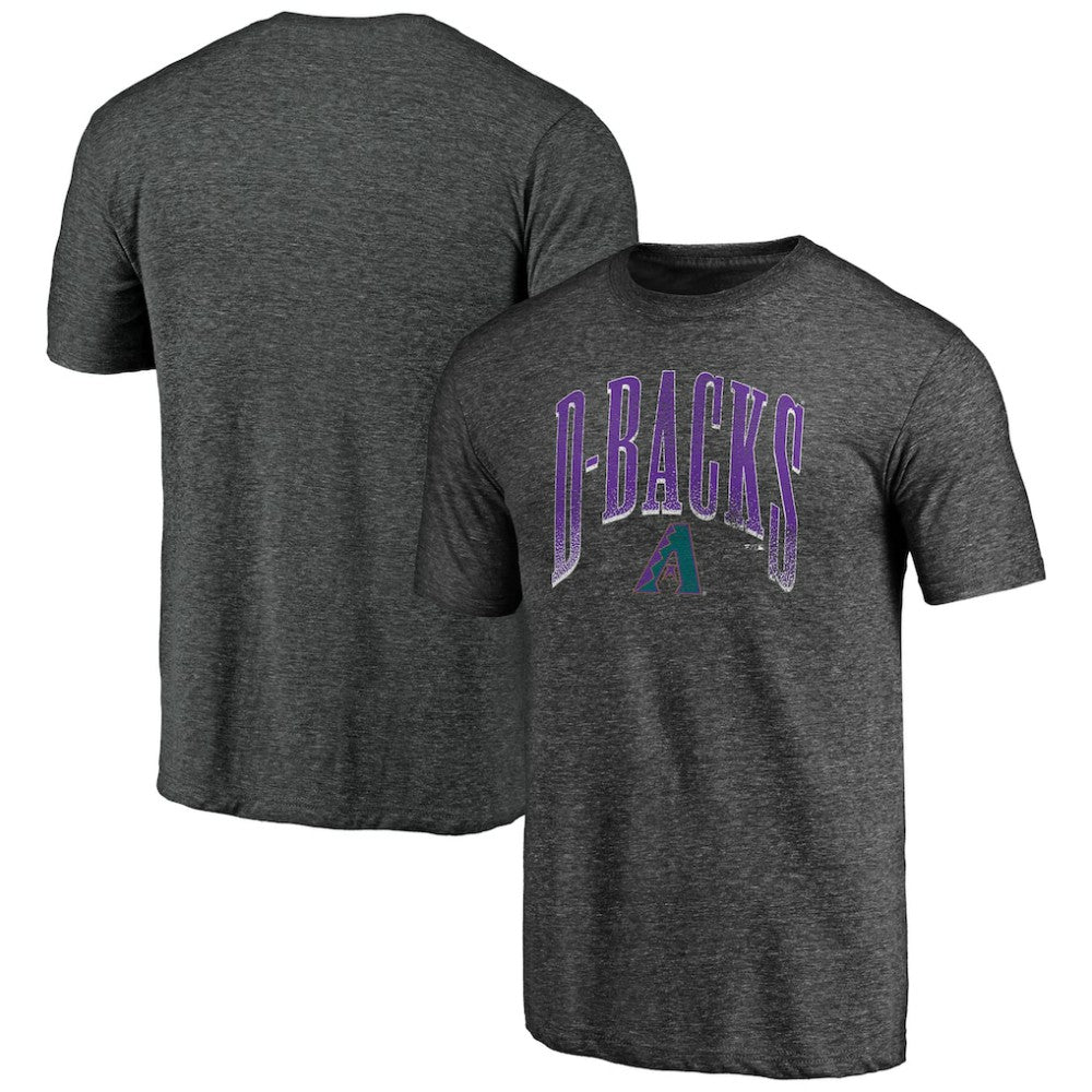 Arizona Diamondbacks Line Corps Tri-Blend T-Shirt - Charcoal