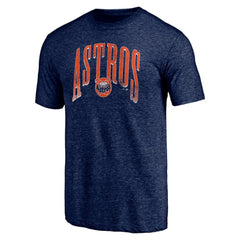 Houston Astros Line Corps Tri-Blend T-Shirt - Navy
