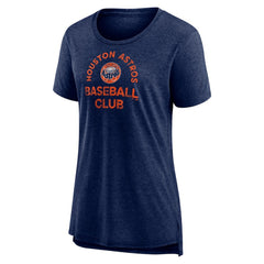 Houston Astros Women's Selected First Tri-Blend T-Shirt - Navy