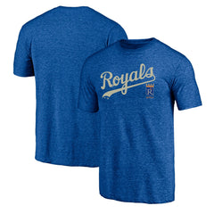 Kansas City Royals Cooperstown Series Sweep Tri-Blend T-Shirt - Royal