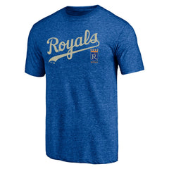 Kansas City Royals Cooperstown Series Sweep Tri-Blend T-Shirt - Royal