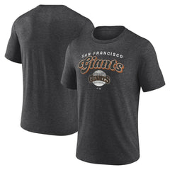 San Francisco Giants Wonderment Tri-Blend T-Shirt - Charcoal