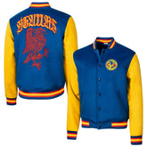 Club America Sport Design Sweden Free Kick Wool Varsity Jacket / Soccer Discount
