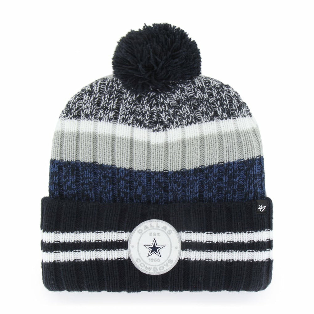 NFL Dallas Cowboys '47 Quiver Cuffed Pom Knit Hat