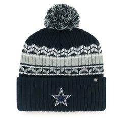 NFL Dallas Cowboys '47 Youth Polar Vortex Cuffed Knit Hat with Pom