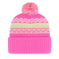 NFL Dallas Cowboys '47 Girls Youth Polar Vortex Cuffed Knit Hat with Pom