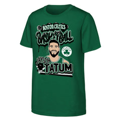 Jayson Tatum Boston Celtics Outerstuff Youth Baller T-Shirt - Kelly Green cheap