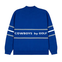 NFL Dallas Cowboys GOLF WANG Jacquard Pullover Sweater