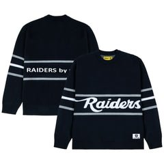 NFL Las Vegas Raiders GOLF WANG Jacquard Pullover Sweater