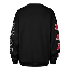NFL Las Vegas Raiders '47 Women's Go Big Oversized Pullover Sweatshirt