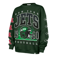 NFL New York Jets '47 Women's Go Big Oversized Pullover Sweatshirt