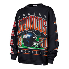 NFL Denver Broncos '47 Women's Go Big Oversized Pullover Sweatshirt