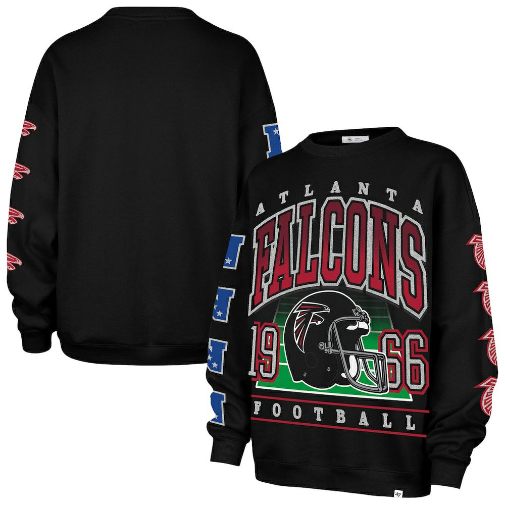 NFL Atlanta Falcons '47 Women's Go Big Oversized Pullover Sweatshirt