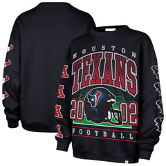 NFL Houston Texans '47 Women's Go Big Oversized Pullover Sweatshirt