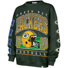 NFL Green Bay Packers '47 Women's Go Big Oversized Pullover Sweatshirt