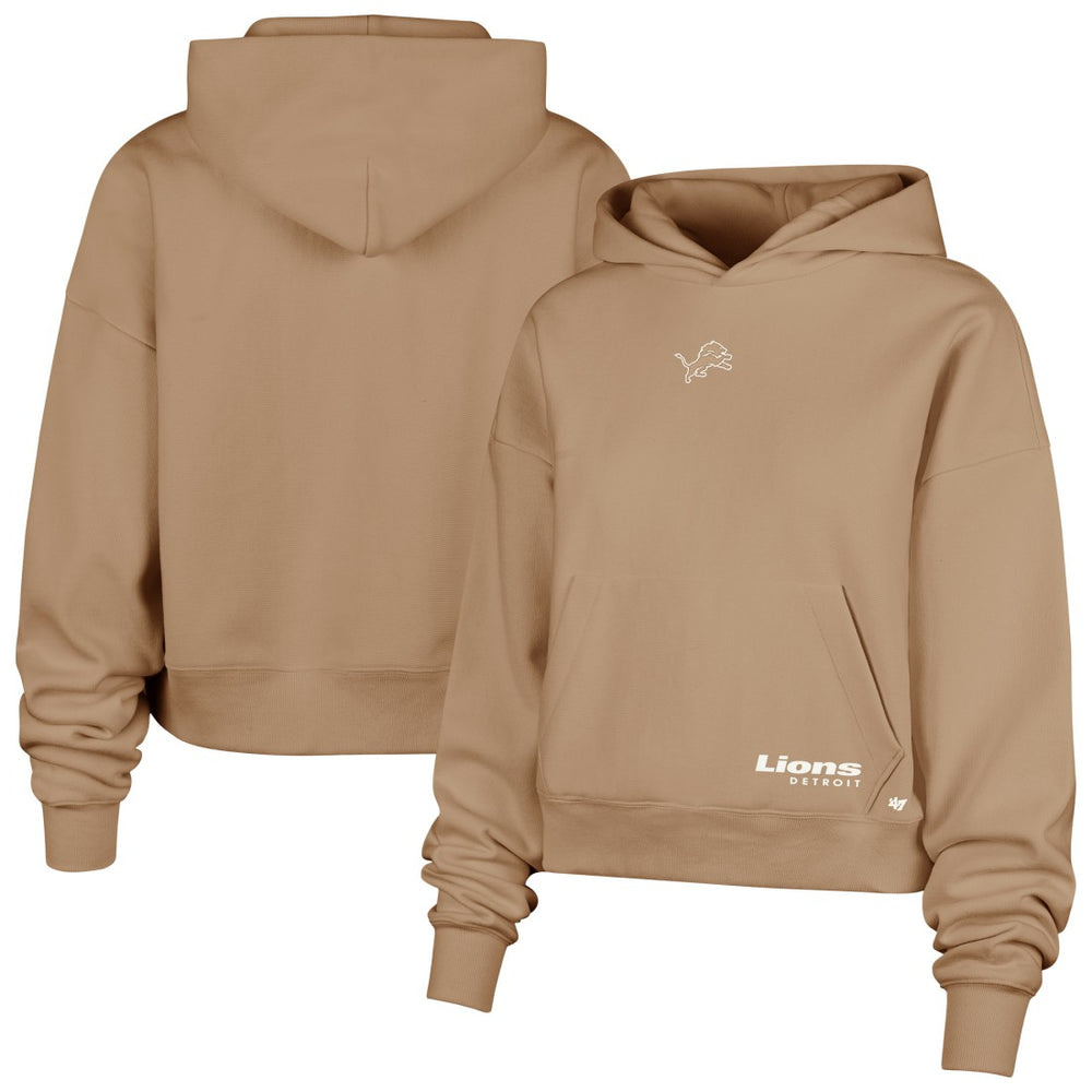 NFL Detroit Lions '47 Women's Sue Foundation Portabella Pullover Hoodie