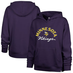 NFL Minnesota Vikings '47 Women's Whirlwind Naomi Pullover Hoodie