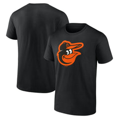 Baltimore Orioles Profile Big & Tall Primary Logo T-Shirt - Black