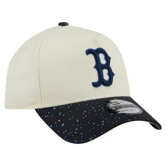 Boston Red Sox Speckle A-Frame 9FORTY Adjustable Hat - Cream | New Era