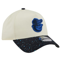 Baltimore Orioles Speckle A-Frame 9FORTY Adjustable Hat - Cream | New Era