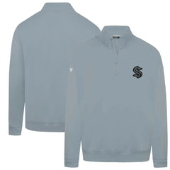 Seattle Kraken Levelwear Murray Nightfall Quarter-Zip Jacket