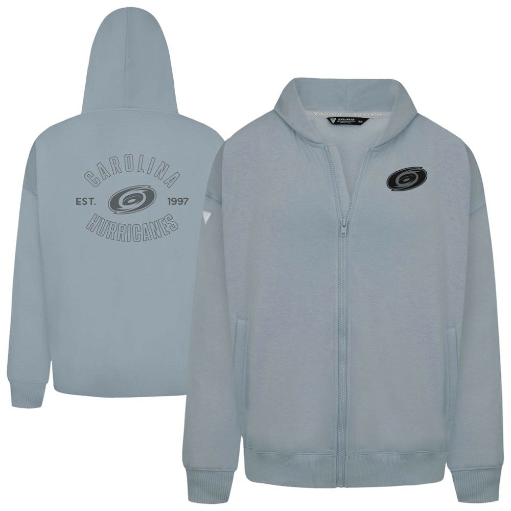 Carolina Hurricanes Levelwear Uphill Abyssal Full-Zip Hoodie