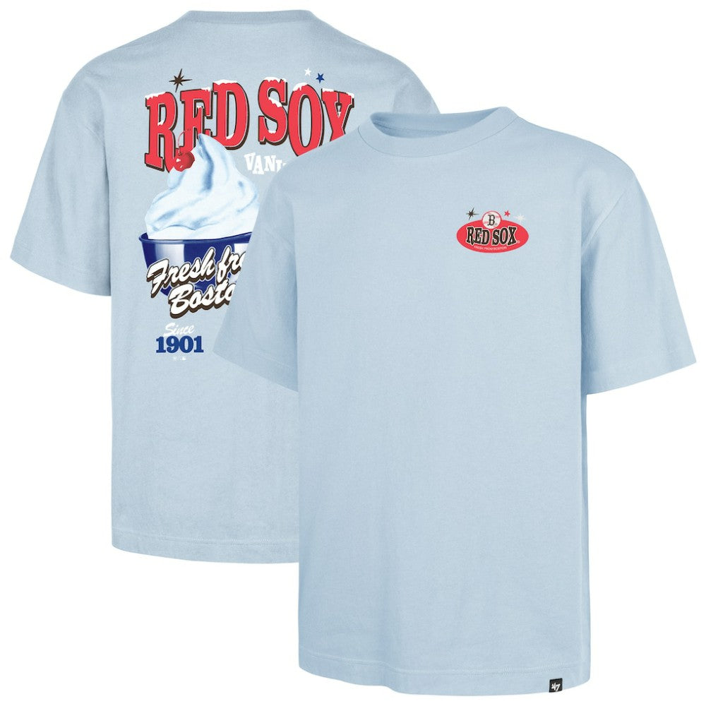Boston Red Sox Ice Cream Parlor Foundation T-Shirt - Light Blue | 47 brand
