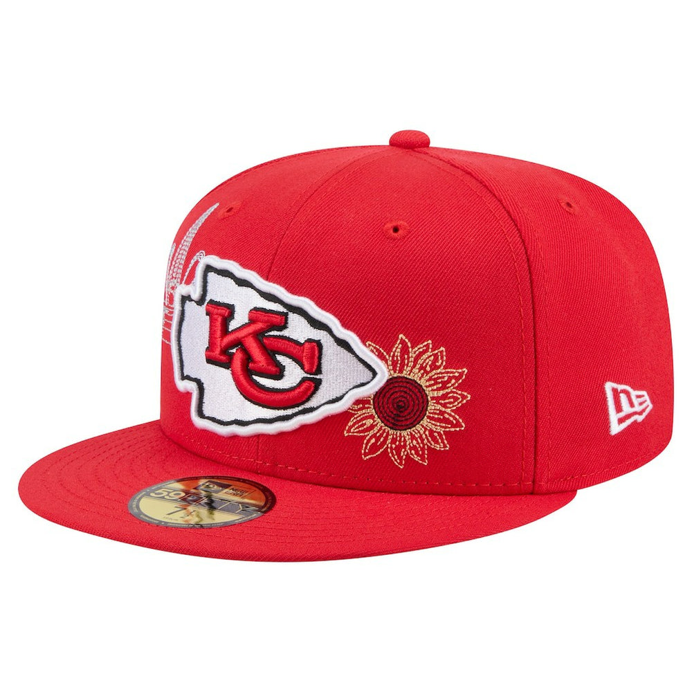 NFL Kansas City Chiefs State Stitch 59FIFTY Fitted Hat
