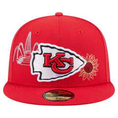 NFL Kansas City Chiefs State Stitch 59FIFTY Fitted Hat