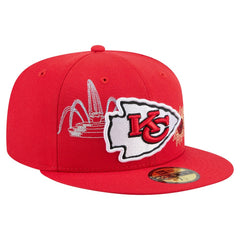 NFL Kansas City Chiefs State Stitch 59FIFTY Fitted Hat
