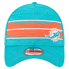 NFL Miami Dolphins Stripes 39THIRTY Flex Hat